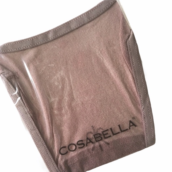 new Cosabella ❁ Original Soiré Mesh Thong ❁ Dusty Mauve ❁ 1 Size Fits All 00-14 - Picture 5 of 11